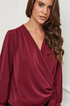 Blusa - Burdeos