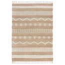 tapis medina en jute ivoire sur fond blanc#couleur_beige