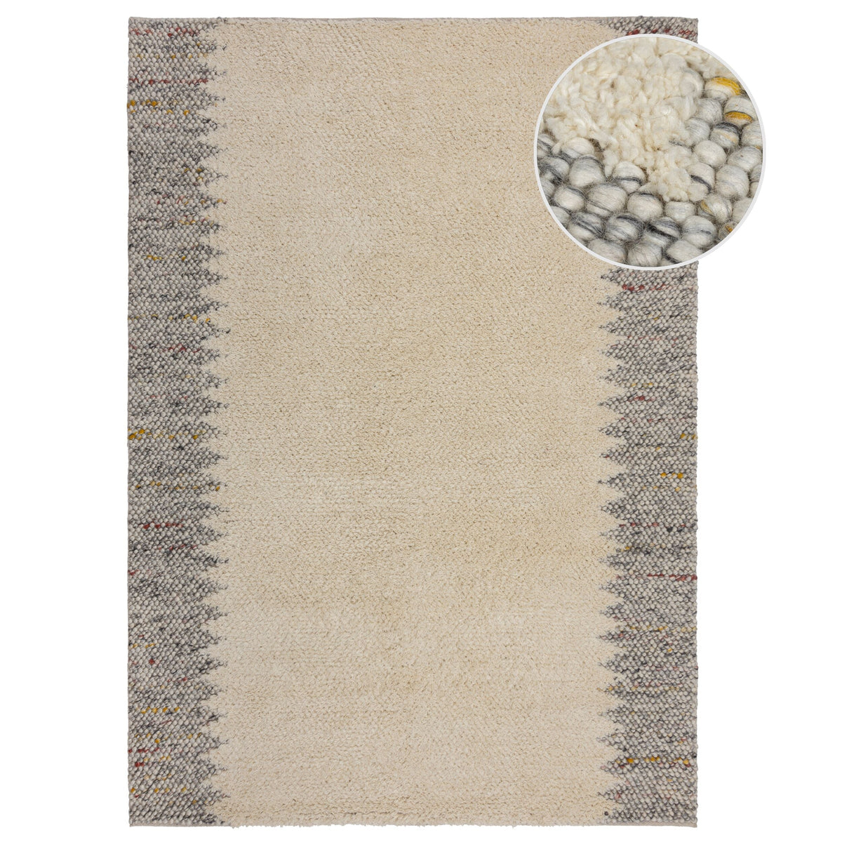 Tapis En Laine Minerals Border
