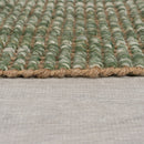 tapis ombre vert detail de la bordure#couleur_vert