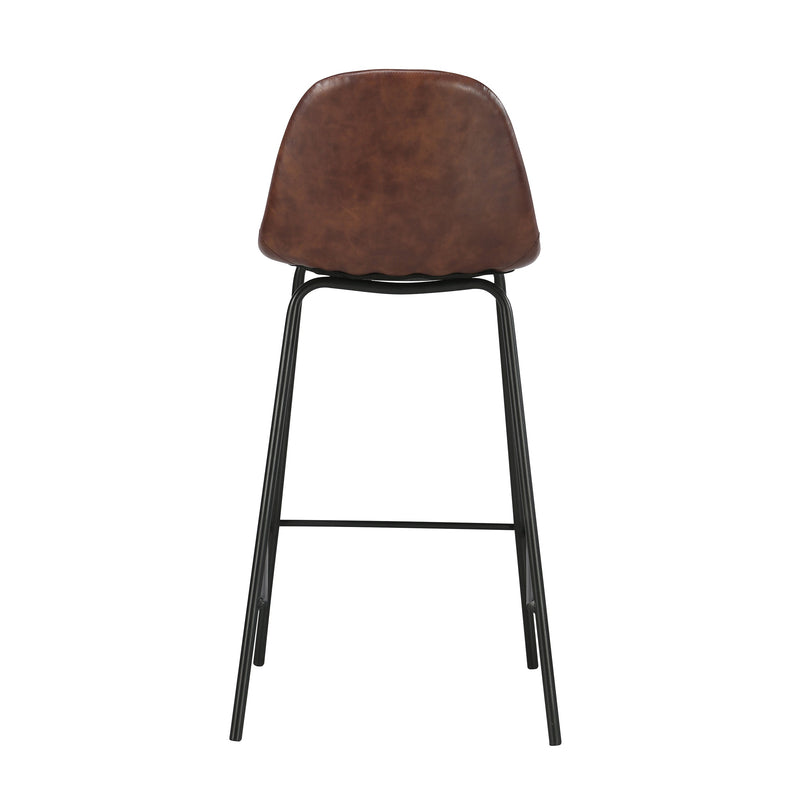 Set of 2 Henrik Island Chairs - Brown