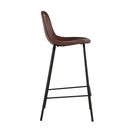 Set of 2 Henrik Island Chairs - Brown