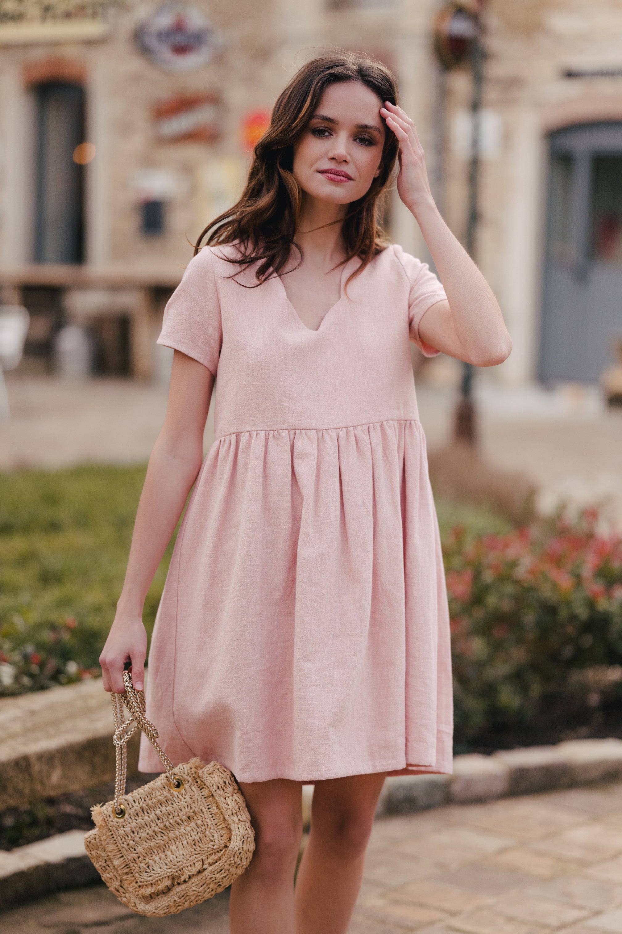 Martha Lin Rose Dress