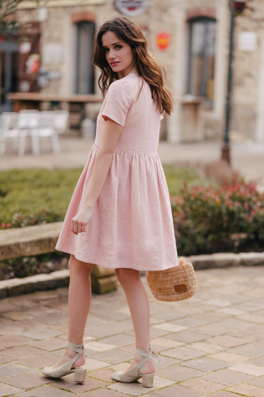 Martha Lin Rose Dress