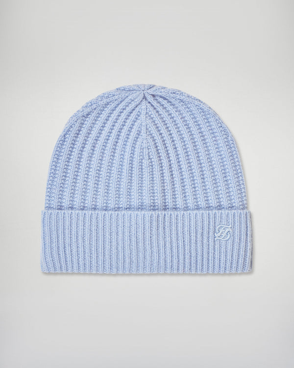 Bonnet A Revers - Smooth Blue - Mixte