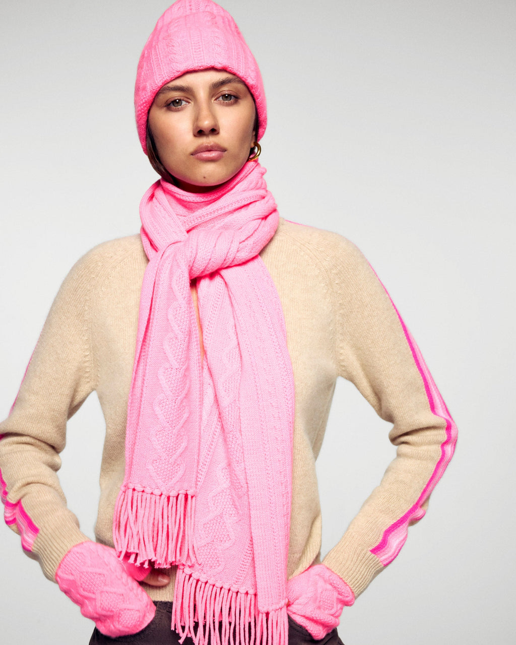 Sciarpa Ampia - Fantasy Pink - Unisex