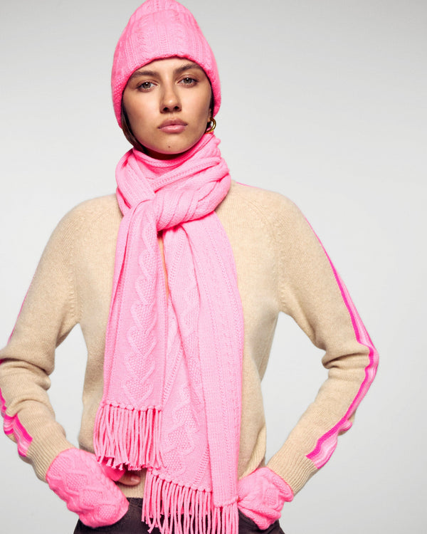 Écharpe Large - Fantasy Pink - Mixte