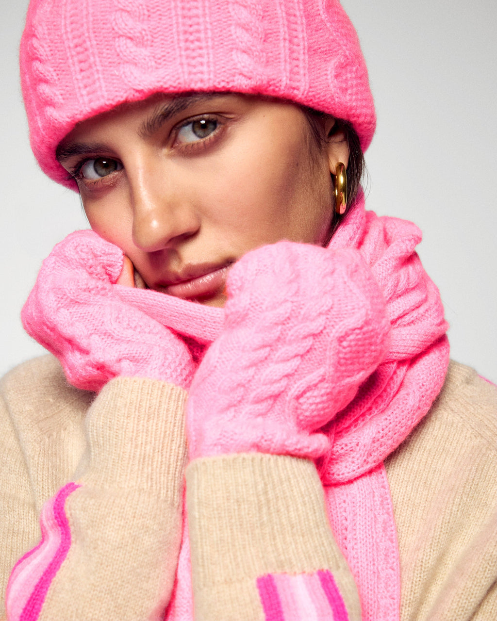 Sciarpa Ampia - Fantasy Pink - Unisex