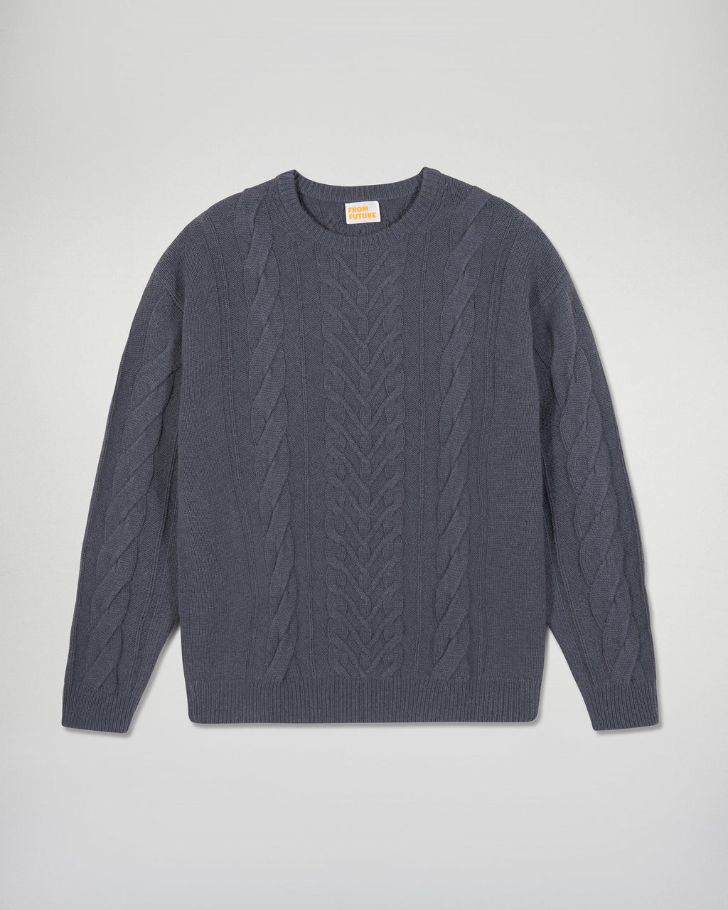 Pull Col Rond - Storm Grey - Homme
