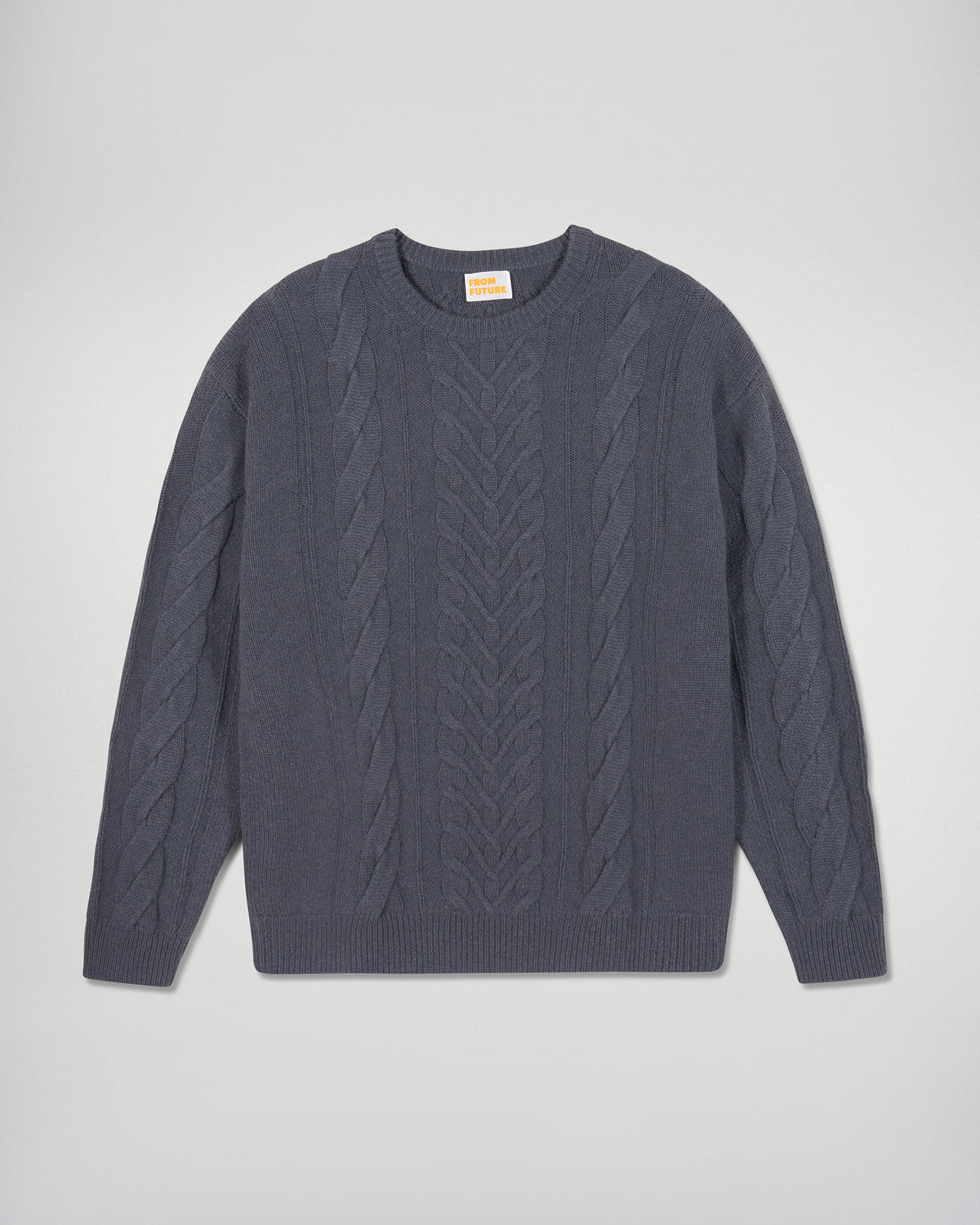 Pull Col Rond - Storm Grey - Homme