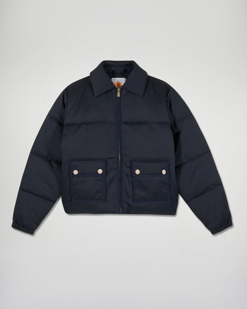 Doudoune À Poches - Navy - Femme