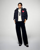 Doudoune Coeur - Noir - Femme