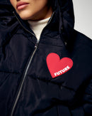 Doudoune Coeur - Noir - Femme
