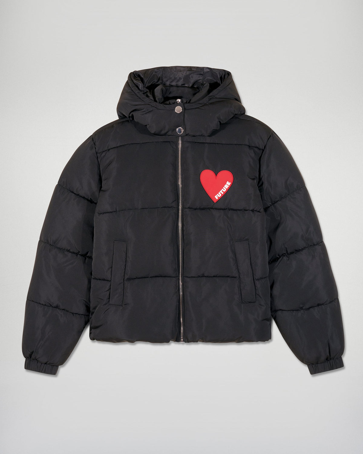 Doudoune Coeur - Noir - Femme