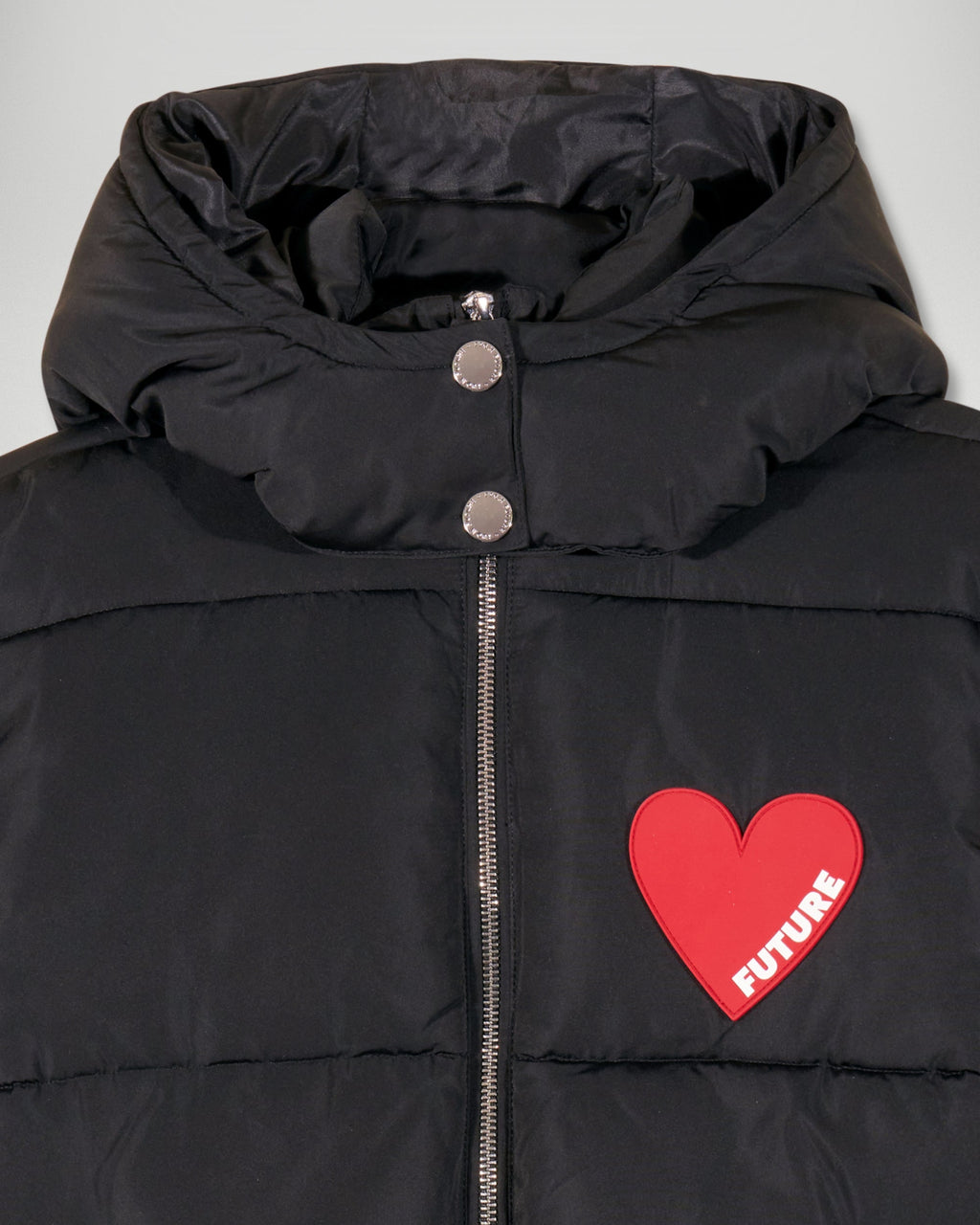 Doudoune Coeur - Noir - Femme