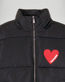 Doudoune Coeur - Noir - Femme