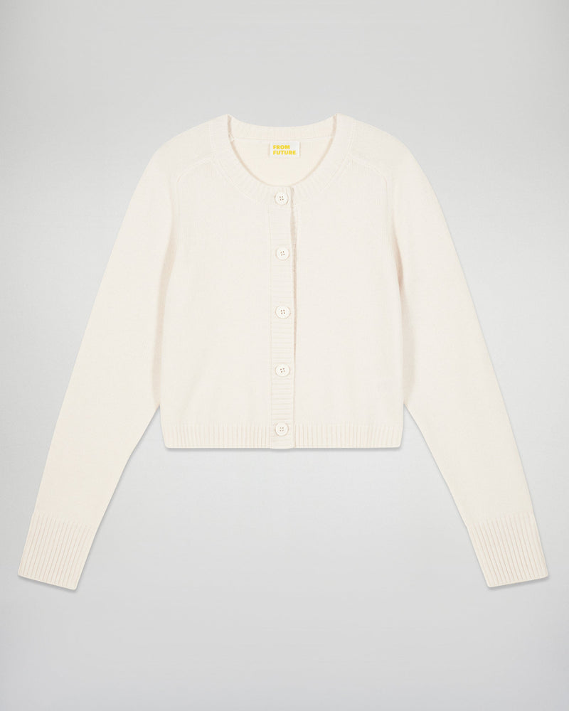 Pull Cardigan - Ecru - Femme