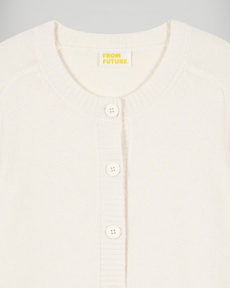 Pull Cardigan - Ecru - Femme