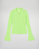 Pull Gilet - Candy Green - Femme