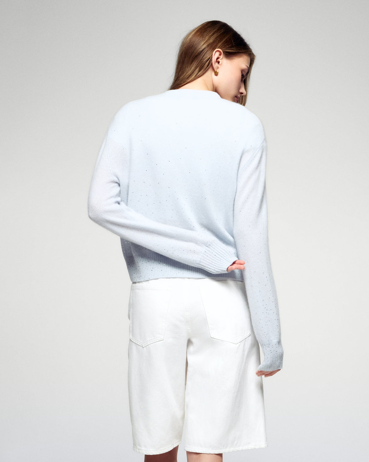 Jersey de cuello redondo - Angel Blue - Mujer