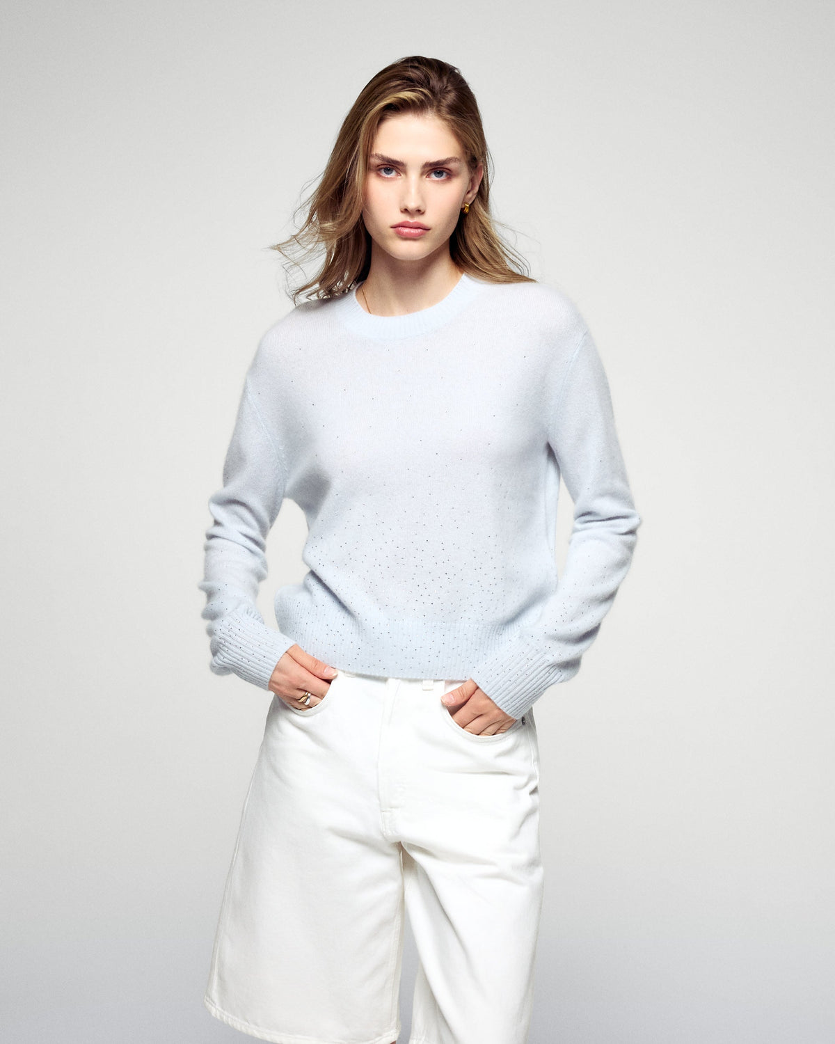 Jersey de cuello redondo - Angel Blue - Mujer