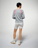 Pull Col Rond - Gris Chiné Foncé - Femme