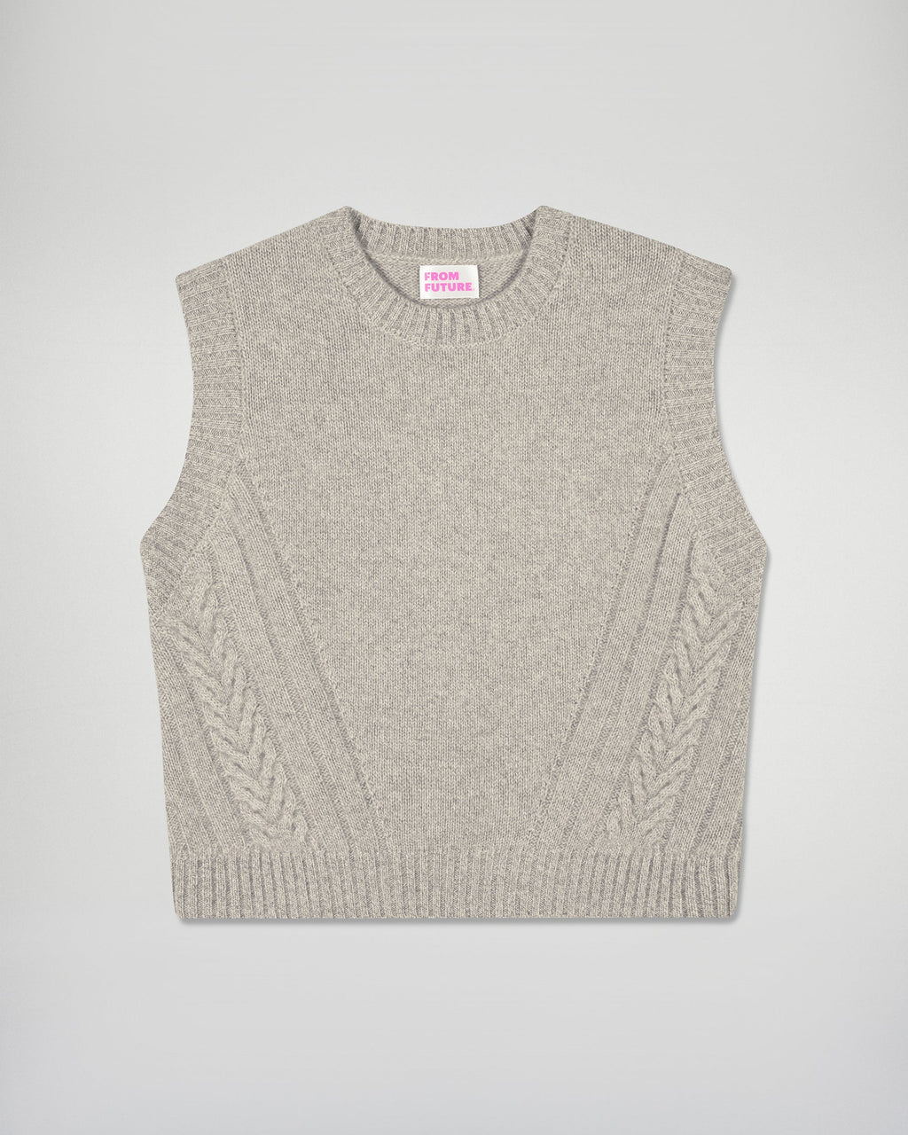 Jersey sin mangas - Topo jaspeado - Mujer