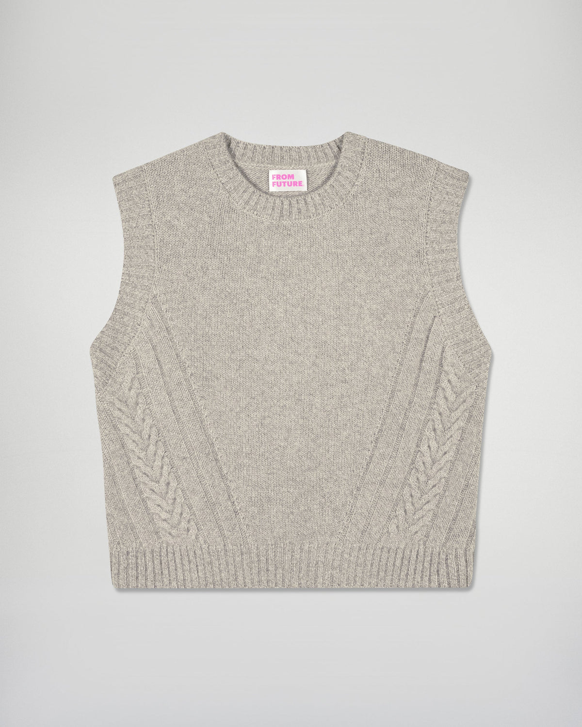 Jersey sin mangas - Topo jaspeado - Mujer