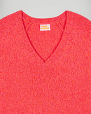 Pull Col V Oversize - Electric Sunset - Femme