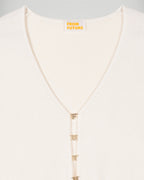 Top Manches Longues Bijoux Future - Ecru - Femme