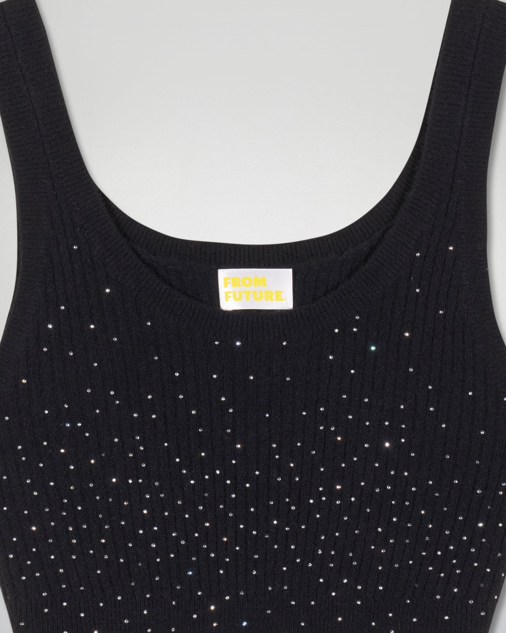 Top de tirantes - Negro - Mujer