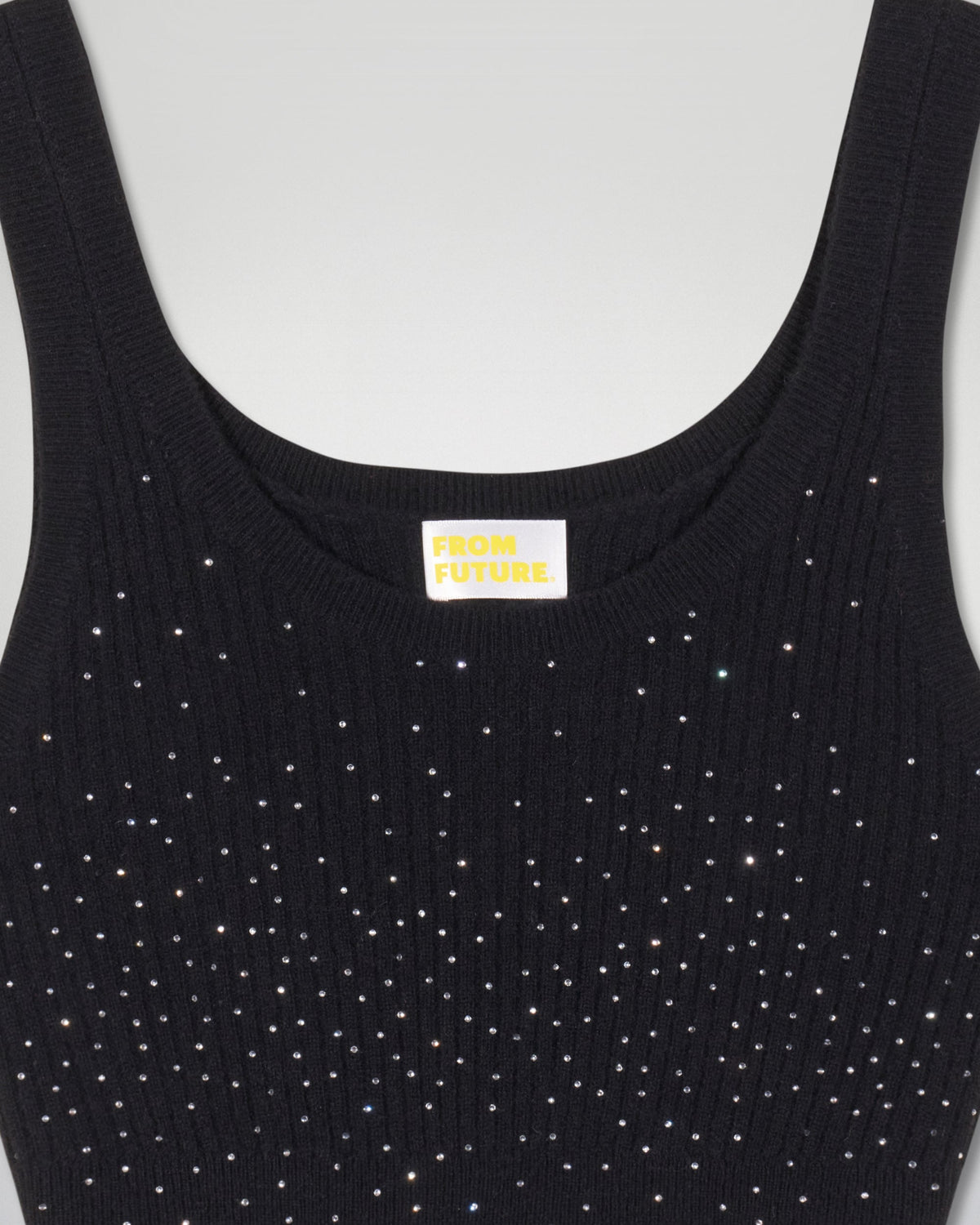 Top de tirantes - Negro - Mujer
