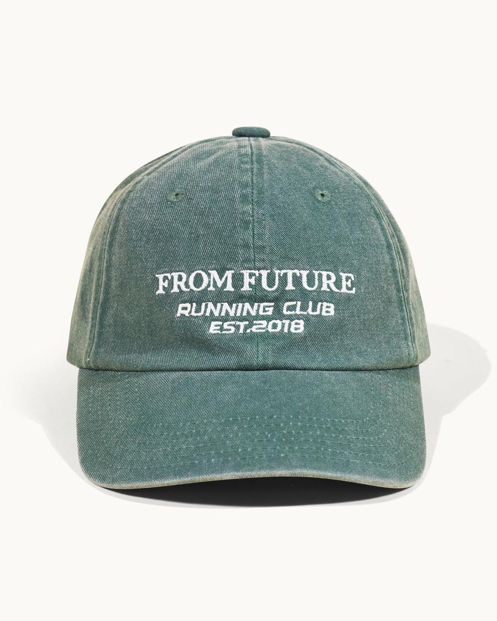 Casquette A Visière Courbee From Future Est 2018 - Washed Green - Mixte