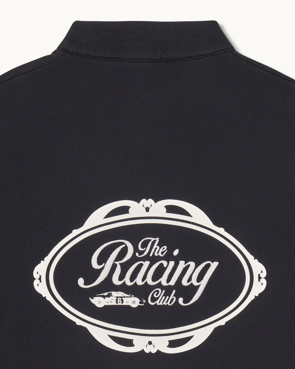 Men's Funnel Neck Sweatshirt - Washed Black