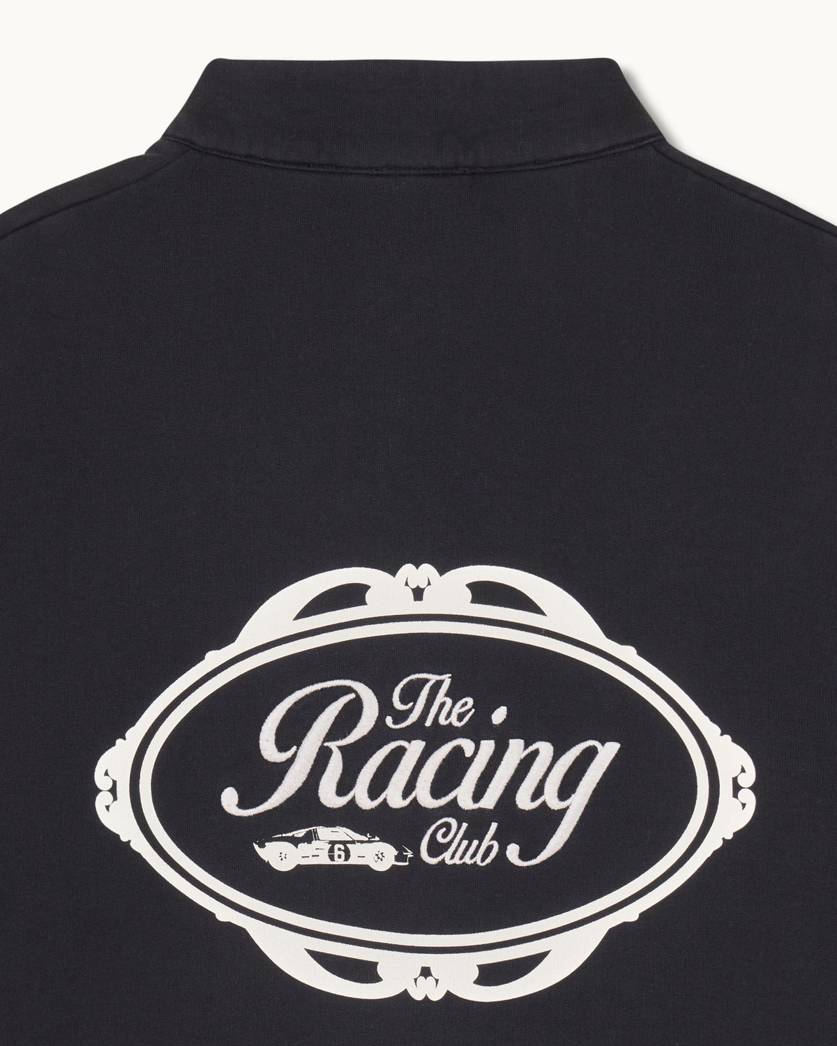 Men's Funnel Neck Sweatshirt - Washed Black