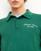 Pull Col Polo Future Paris - Ocean Green - Homme