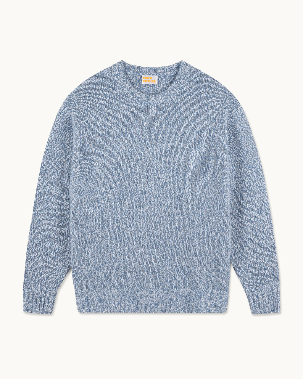 Pull Col Rond Oversize - Storm Blue Mln - Homme