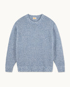 Pull Col Rond Oversize - Storm Blue Mln - Homme