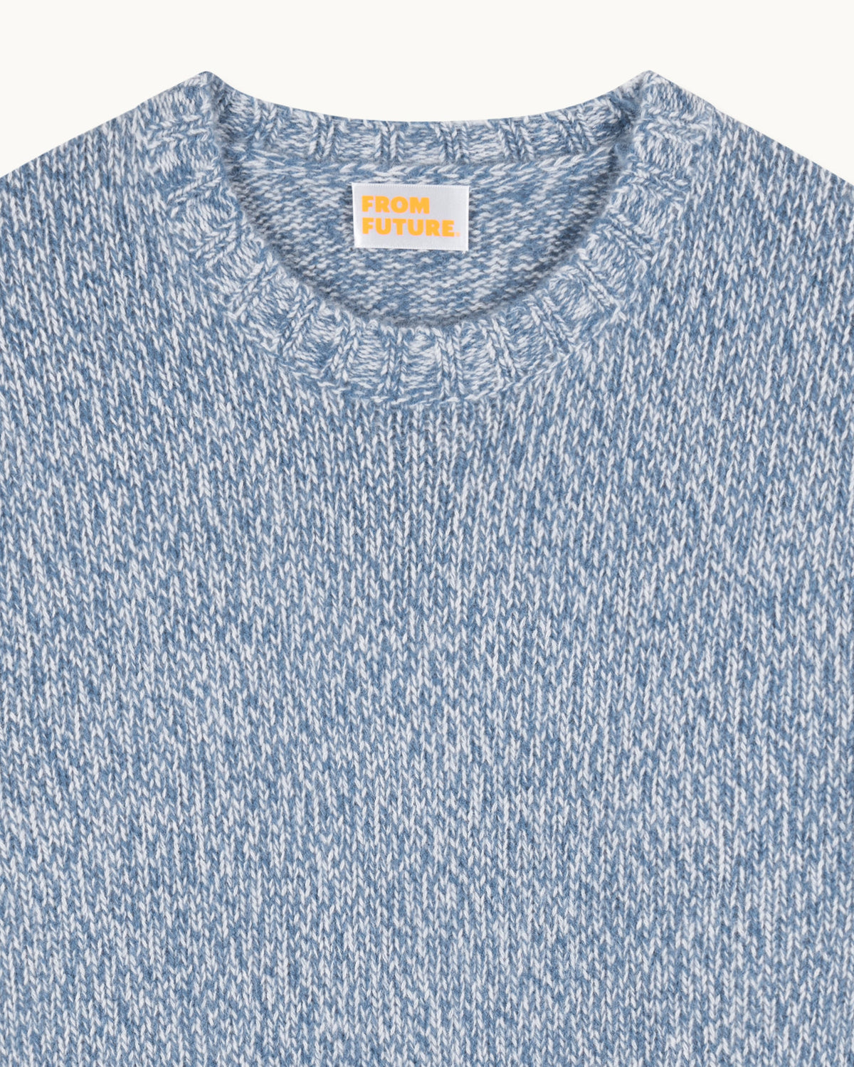 Pull Col Rond Oversize - Storm Blue Mln - Homme