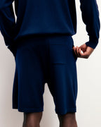 Short Bermuda Broderie Future - Navy - Homme