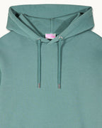 Sweatshirt Hoodie - Washed Green - Homme
