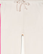Jogging Droit Bandes Multicolores - Sable - Femme