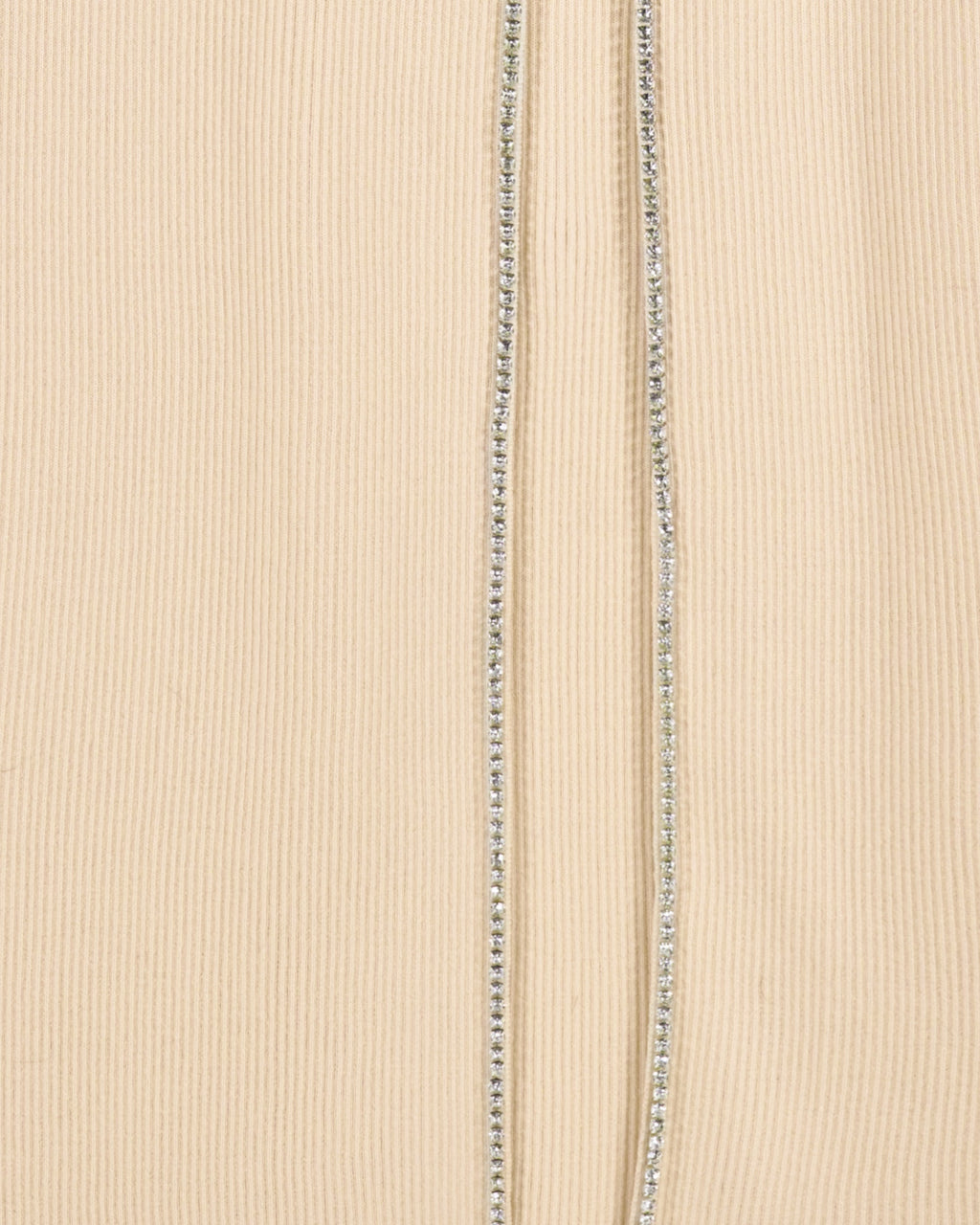Gonna Lunga Strass - Light Beige - Donna