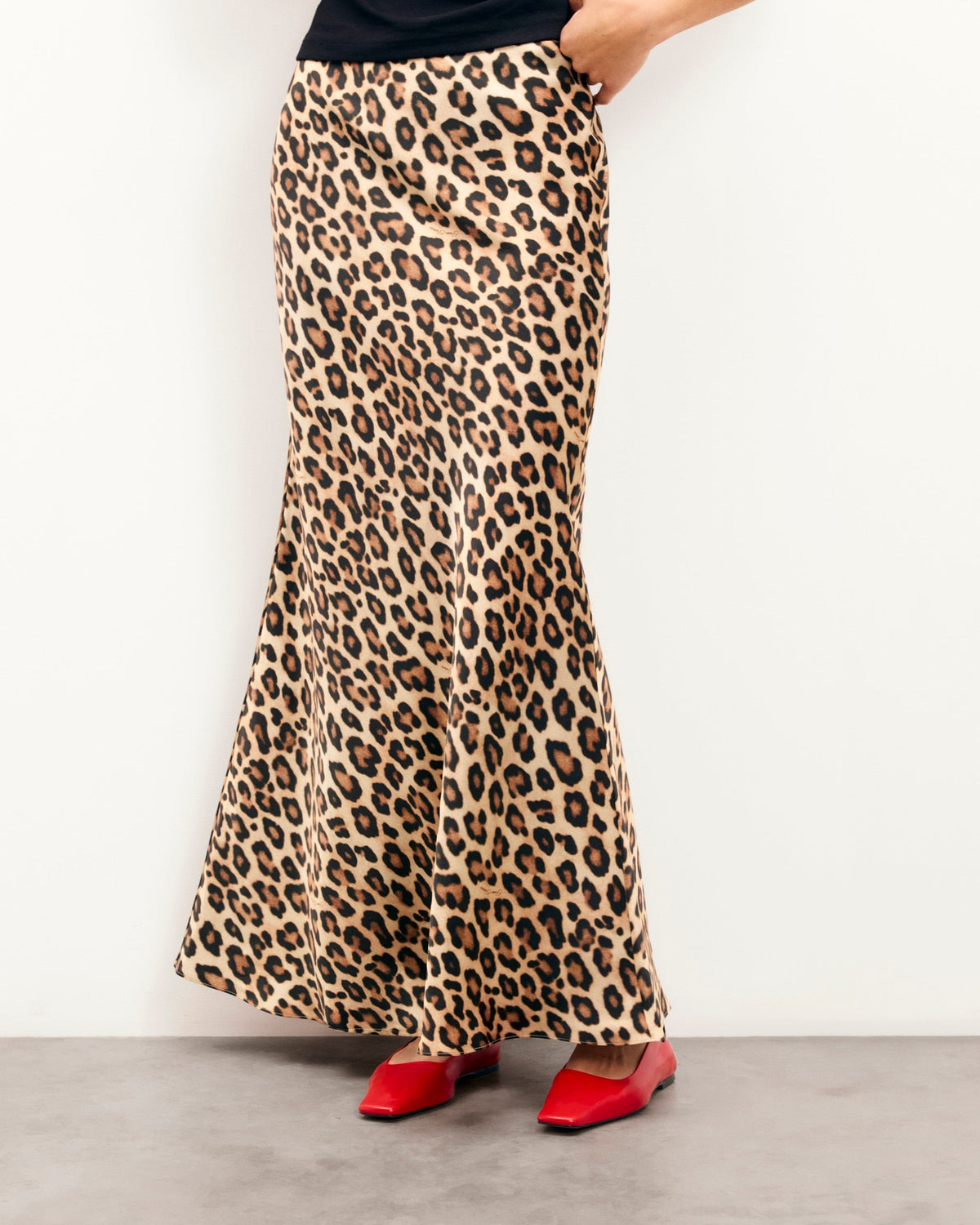 Jupe Longue Rivka - Leopard - Femme