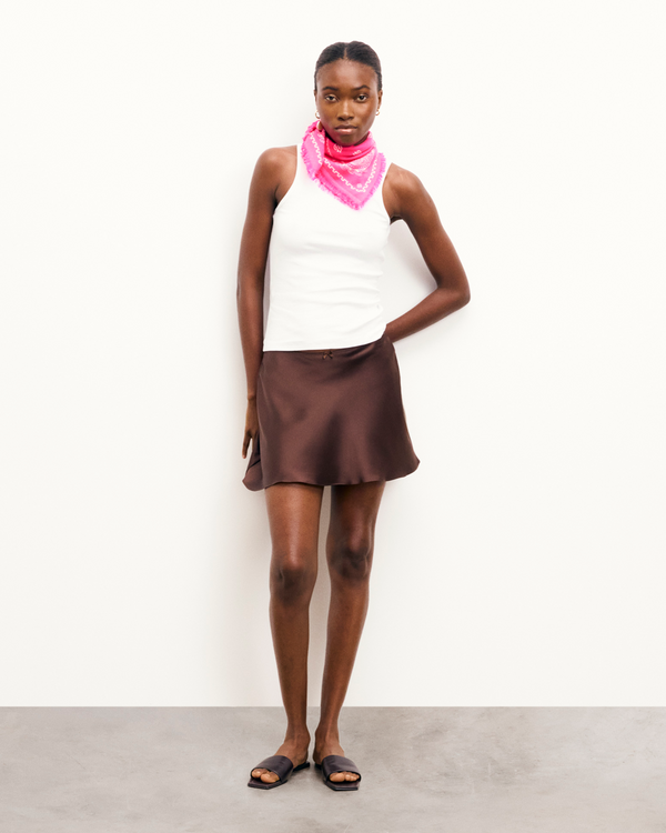 Jupe Mini Shirel - Chocolat - Femme