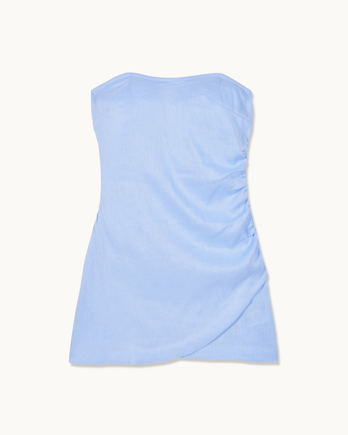 Nola Short Strapless Dress - Baby Blue - Women