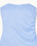 Nola Short Strapless Dress - Baby Blue - Women