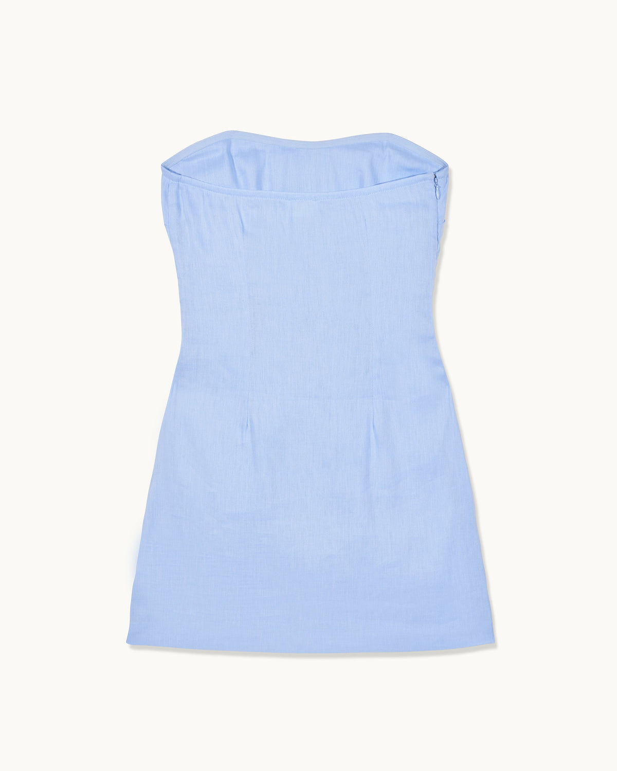 Nola Short Strapless Dress - Baby Blue - Women