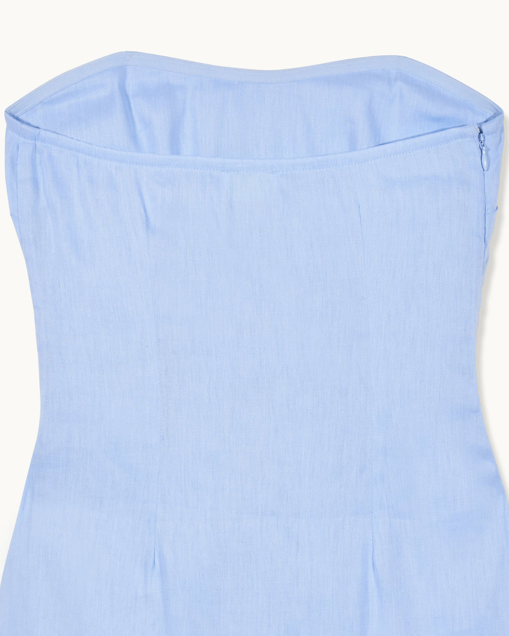 Nola Short Strapless Dress - Baby Blue - Women