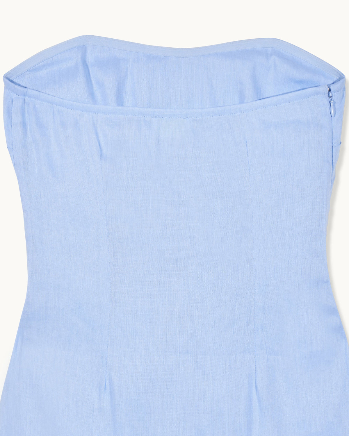 Nola Short Strapless Dress - Baby Blue - Women